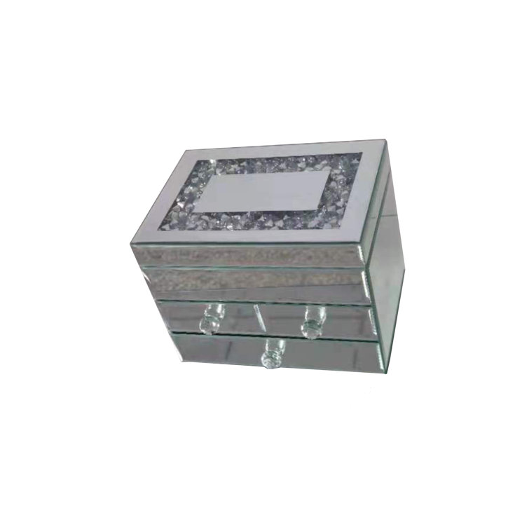 Glass Jewellery Box Drawers